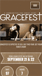 Mobile Screenshot of gracefestav.com