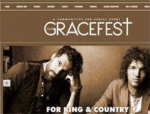 Tablet Screenshot of gracefestav.com